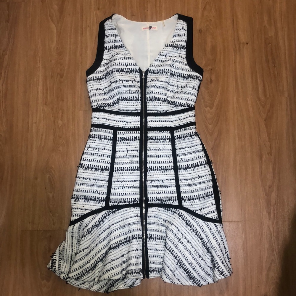 Rebecca Taylor black and white dress Size 6